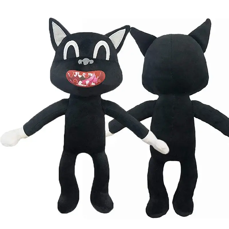 Kawai Siren Head Black Printed Stuffed Toys For Kids