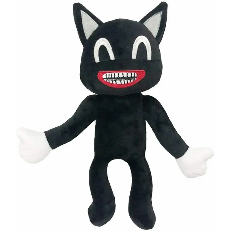 Kawai Siren Head Black Printed Stuffed Toys For Kids