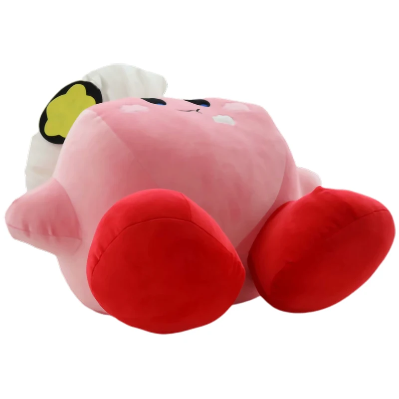 Kawaii Kirby Cos Chef Strawberry Soft Stuffed Pillow Toys For Kids
