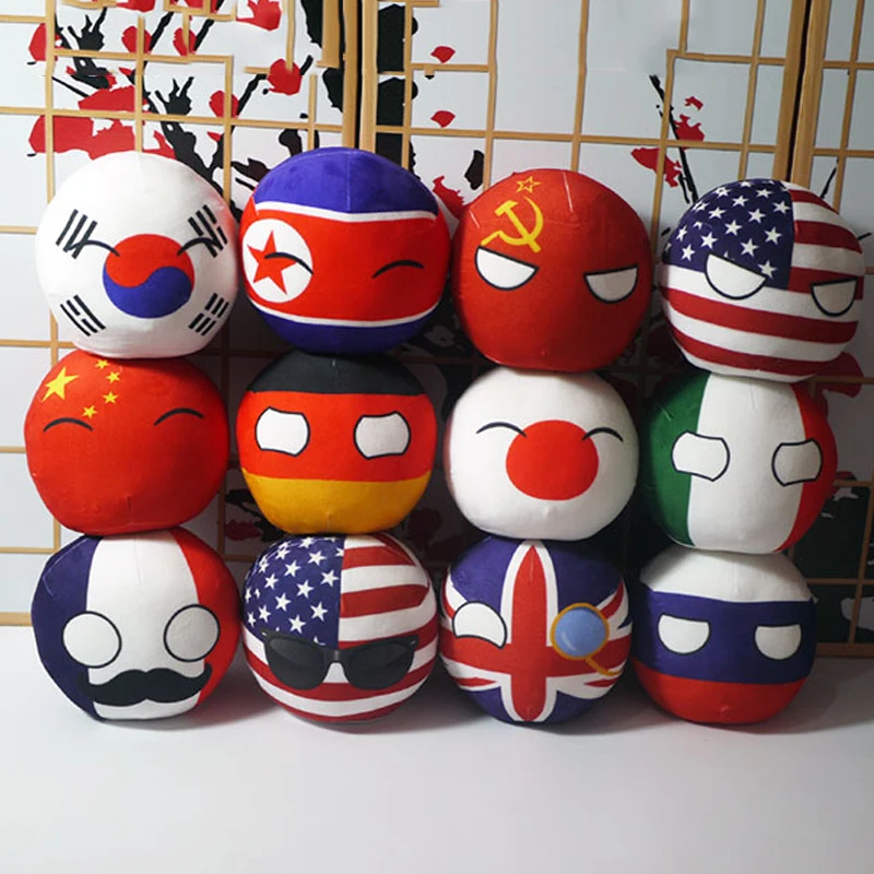 Anime Mini Polandball Stuffed Pillow Toys Anime Mini Polandball Stuffed Pillow Toys