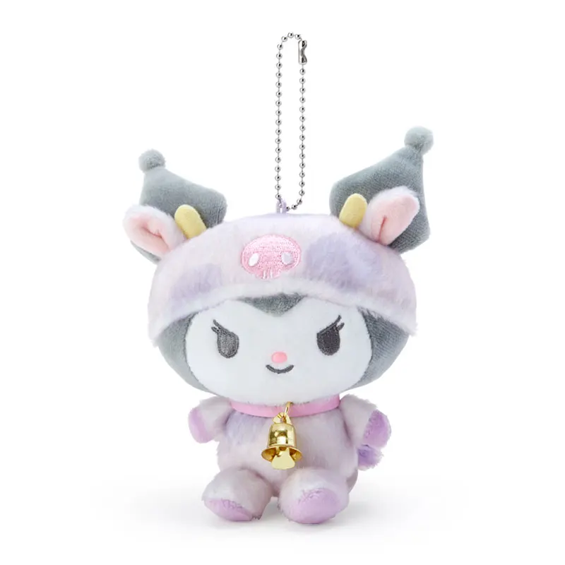 Anime Kawali Kuromi My Melody Cinnamorol Soft Stuffed Toys Keychain For Kids