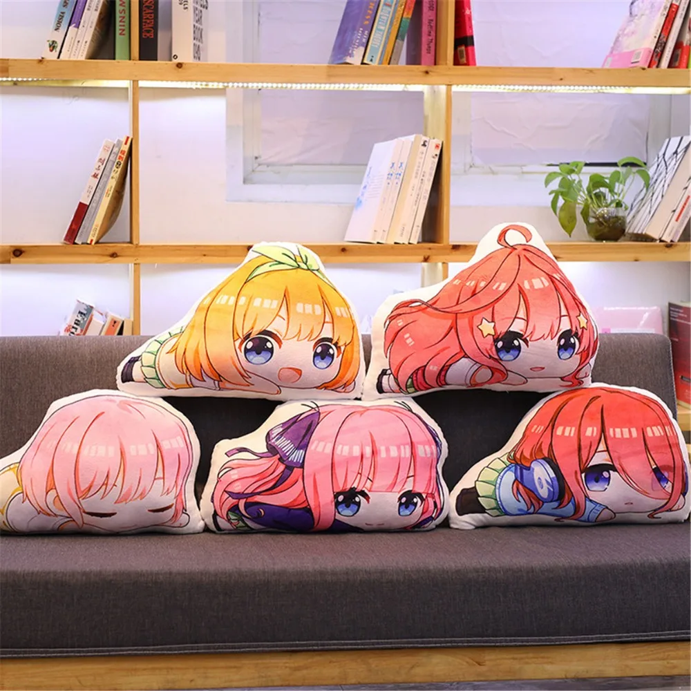 Go-Toubun no Hanayome The Quintessential Quintuplets Nakano Ichika Miku Doll Pillow Toy