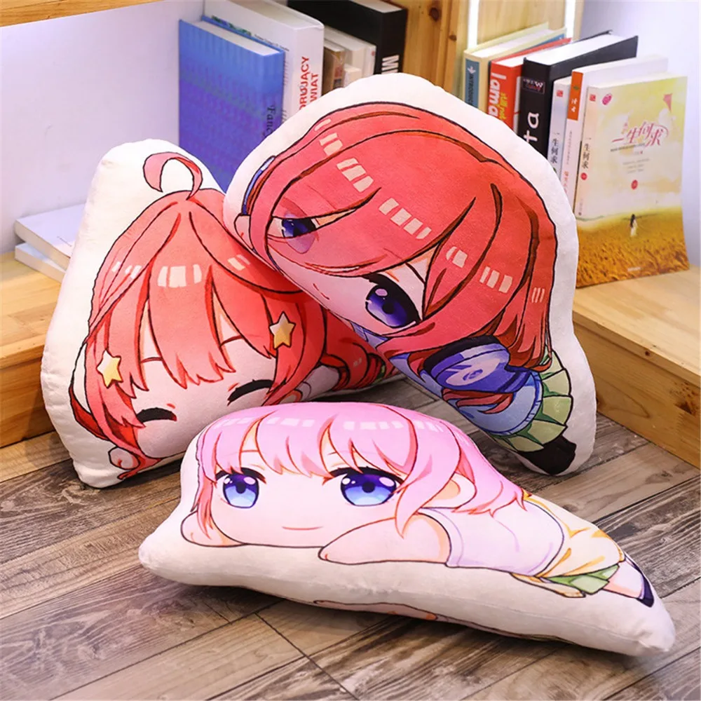 Go-Toubun no Hanayome The Quintessential Quintuplets Nakano Ichika Miku Doll Pillow Toy