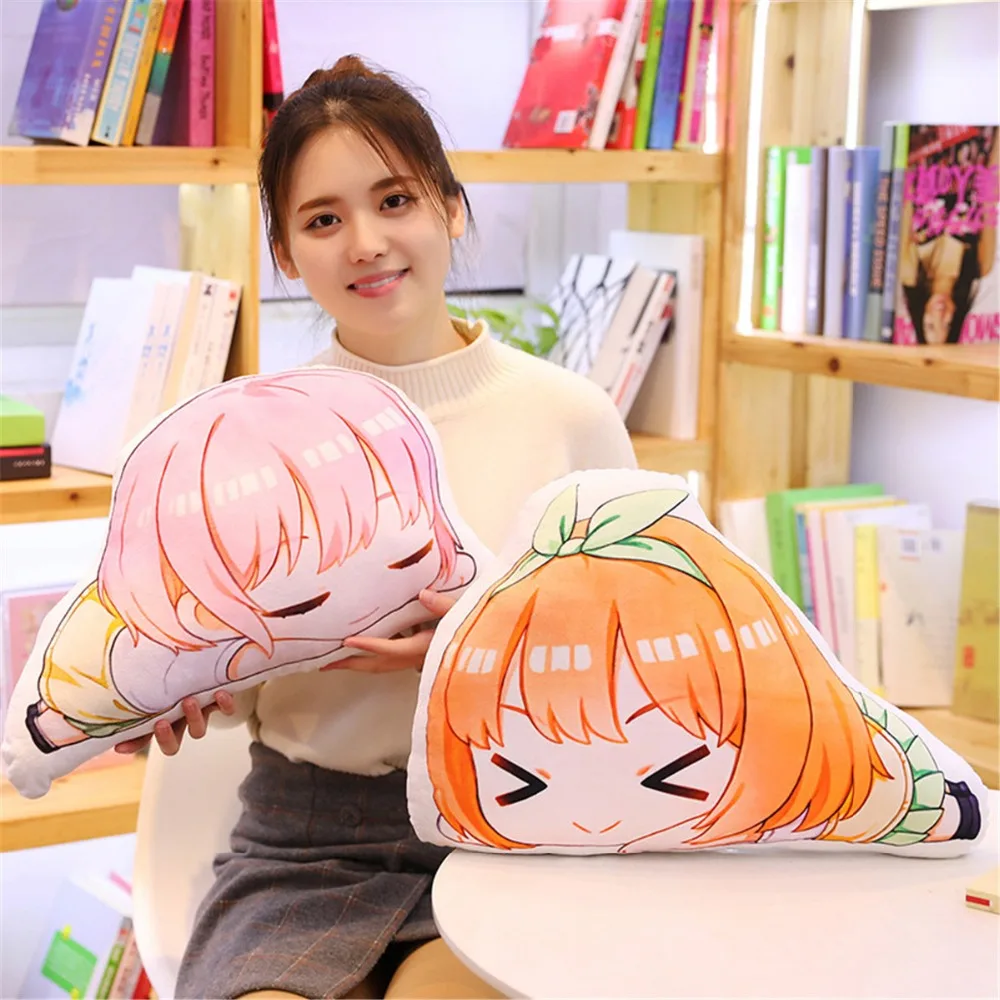 Go-Toubun no Hanayome The Quintessential Quintuplets Nakano Ichika Miku Doll Pillow Toy