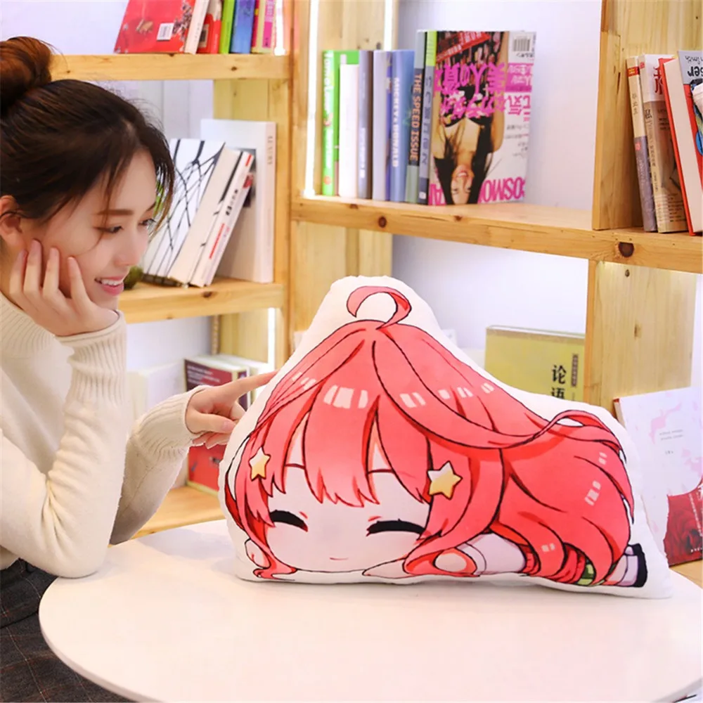 Go-Toubun no Hanayome The Quintessential Quintuplets Nakano Ichika Miku Doll Pillow Toy