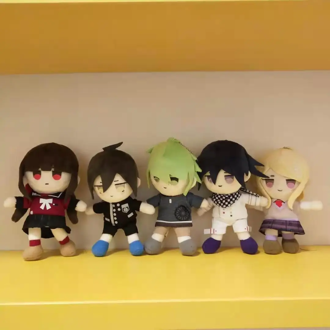 Anime Danganronpa V3 Dangan Ronpa Oma Kokichi Komaeda Nagito Doll Keychain Anime Danganronpa V3 Dangan Ronpa Oma Kokichi Komaeda Nagito Doll Keychain