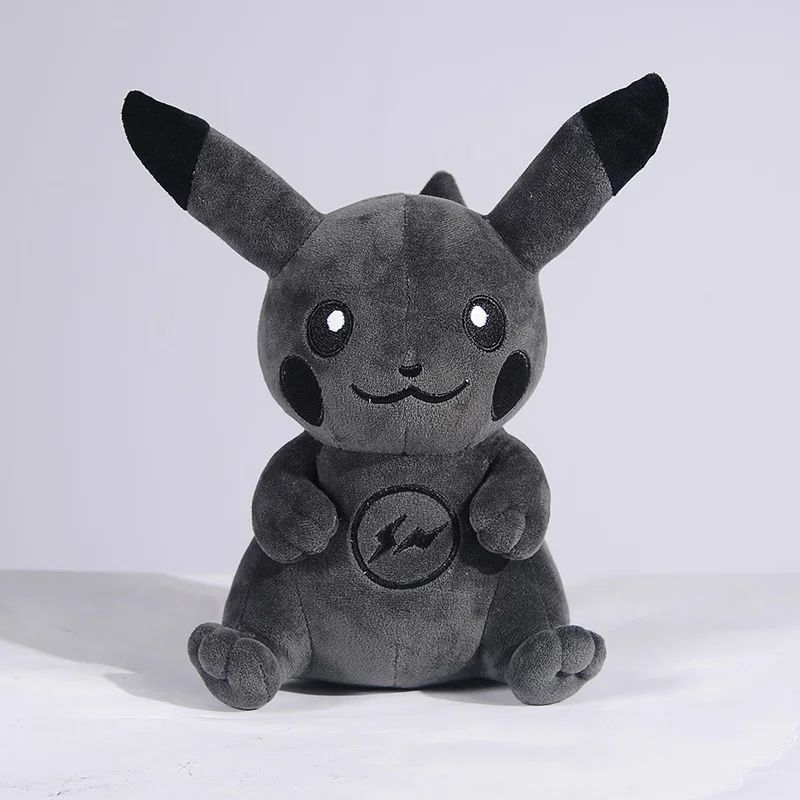 Anime Pokemon Black Pikachu Plush Toy Anime Pokemon Black Pikachu Plush Toy