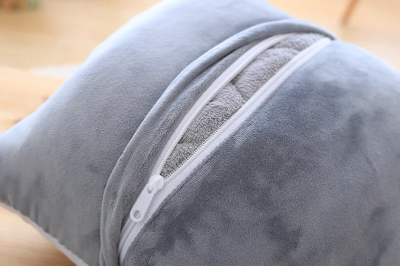 Anime Totoro Hand Warm Blanket Stuffed Cushion Toy For Kids