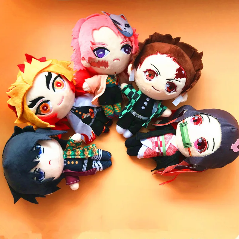 Anime Demon Slayer Tanjirou Nezuko Agatsuma Zenitsu Toys For Children's