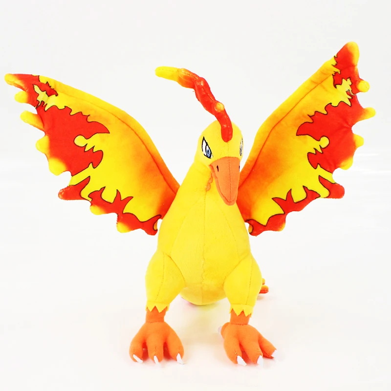 Anime Pokemon Moltres Articuno Zapdos Stuffed Plush Doll Toy