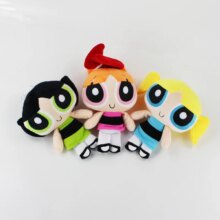 The Power Puff Bubbles Blossom Buttercup Anime Stuffed Toys The Power Puff Bubbles Blossom Buttercup Anime Stuffed Toys