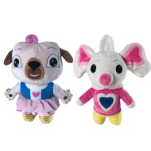 Anime Chip And Potato Pug Dog And Mouse Stuffed Toys For Kids Anime Chip And Potato Pug Dog And Mouse Stuffed Toys For Kids
