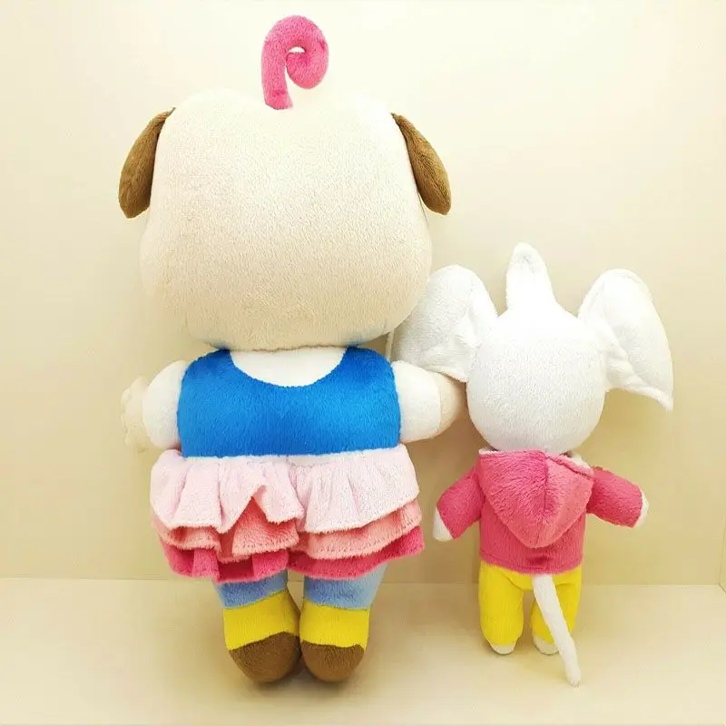 Anime Chip And Potato Pug Dog And Mouse Stuffed Toys For Kids