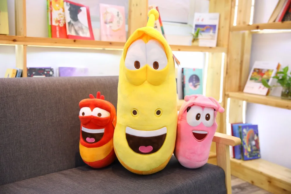 Insect Slug Larva Worm Stuffed Kawaii Dolls For Children