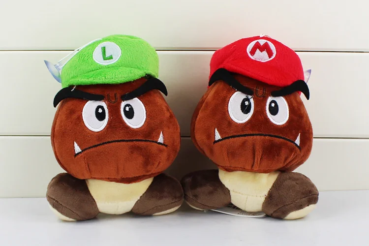 Super Mario Mushrooms Plush Stuffed Toys
