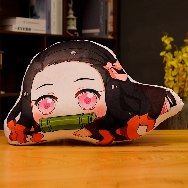 Anime Devil's Blade Demon Slayer Manga Kimetsu No Yaiba Tanjirou Nezuko Stuffed Cushion Toys