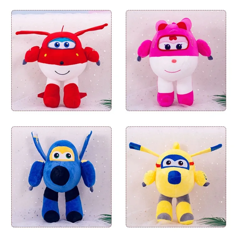 Anime Super Wings Mini Planes Airplane Robot Action Toys For Children