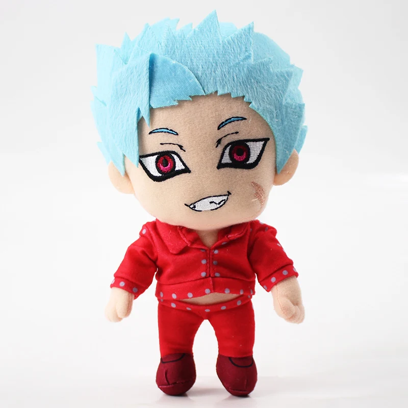The Seven Deadly Sins Meliodas Ban Hawk Soft Anime Stuffed Doll