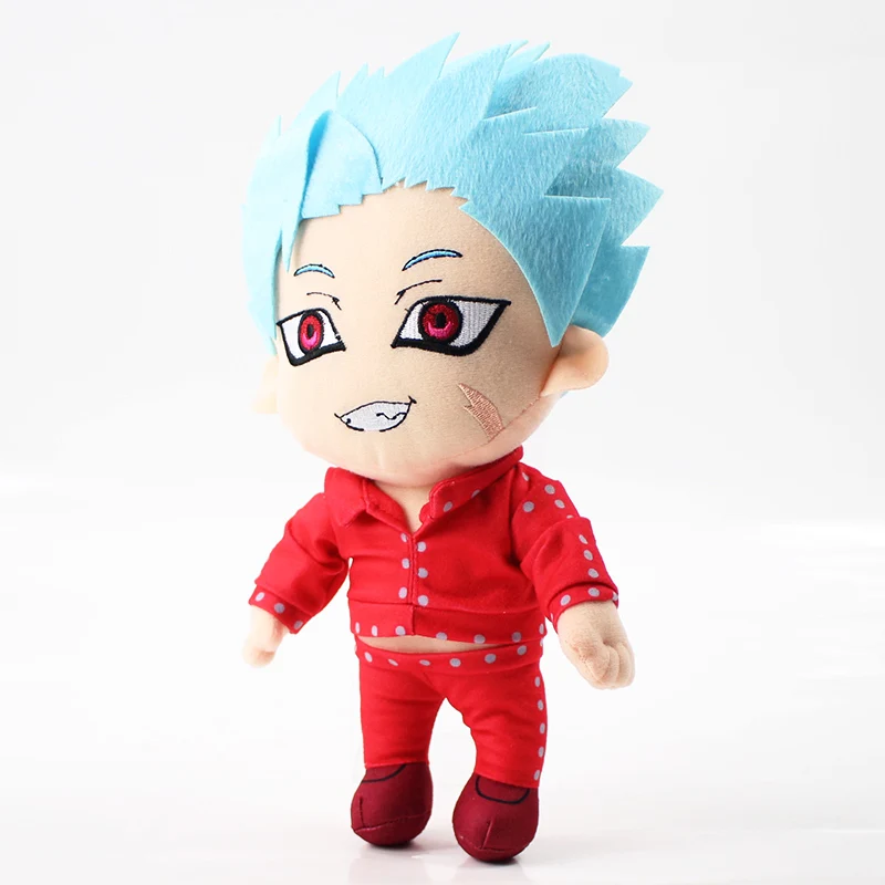 The Seven Deadly Sins Meliodas Ban Hawk Soft Anime Stuffed Doll