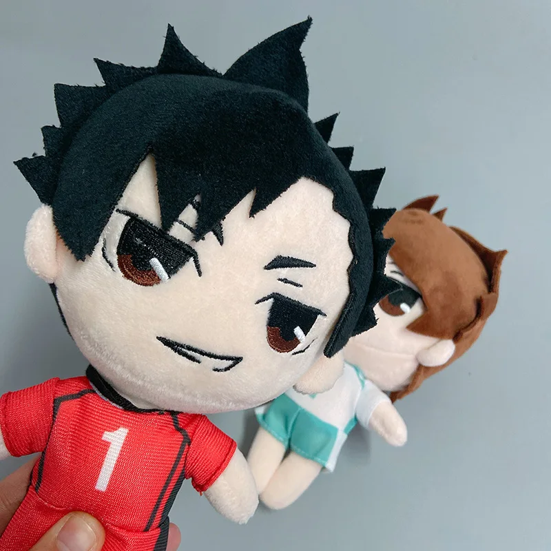 Haikyuu Kageyama Tobio Hinata Shoyo Yulefly Kawaii Volleyball Soft Plush Dolls