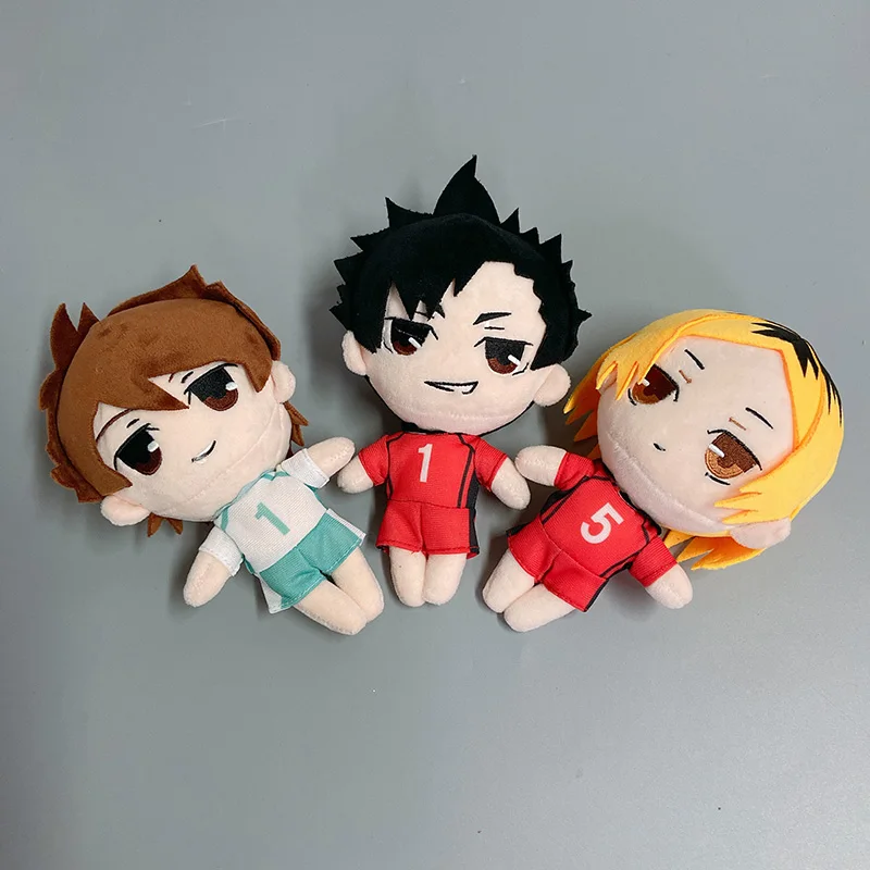 Haikyuu Kageyama Tobio Hinata Shoyo Yulefly Kawaii Volleyball Soft Plush Dolls