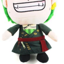 Anime One Piece Roronoa Green Hair Zoro Stuffed Dolls For Children Anime One Piece Roronoa Green Hair Zoro Stuffed Dolls For Children