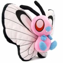 Anime Pink Shiny Butterfree Stuffed Doll For Children Anime Pink Shiny Butterfree Stuffed Doll For Children