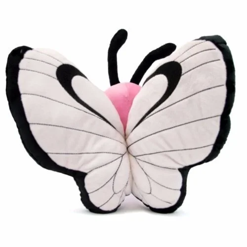 Anime Pink Shiny Butterfree Stuffed Doll For Children