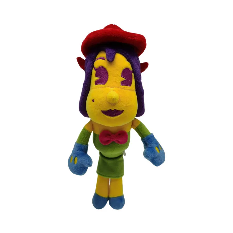 Kawaii Colorful Bendy Bandy Wolf Boris Angel Girl Alice Baby Mini Pillow Toy