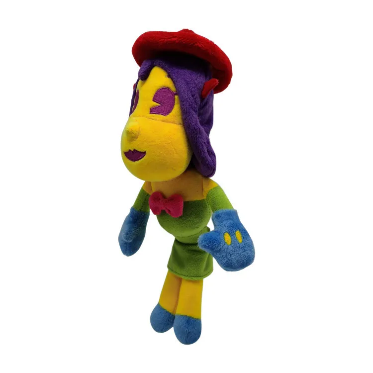 Kawaii Colorful Bendy Bandy Wolf Boris Angel Girl Alice Baby Mini Pillow Toy