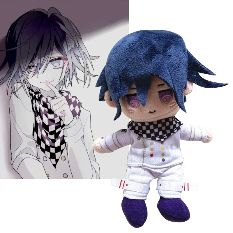 Anime Danganronpa V3 Oma Kokichi Komaeda Nagito Plush Toy Keychain