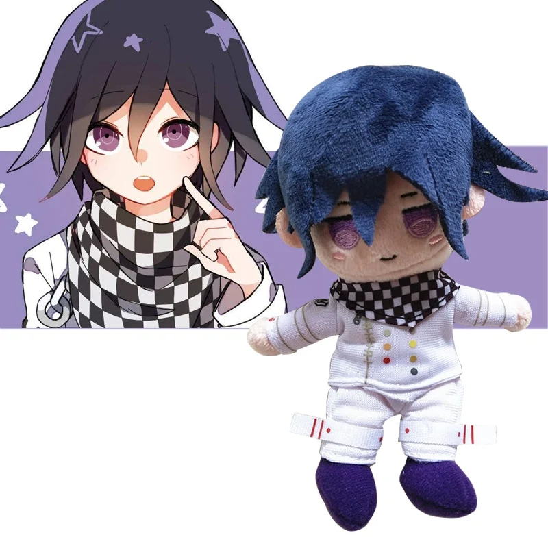 Anime Danganronpa V3 Oma Kokichi Komaeda Nagito Plush Toy Keychain