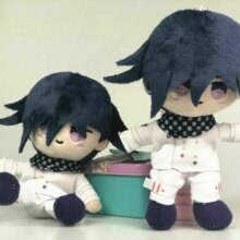 Anime Danganronpa V3 Oma Kokichi Komaeda Nagito Plush Toy Keychain Anime Danganronpa V3 Oma Kokichi Komaeda Nagito Plush Toy Keychain