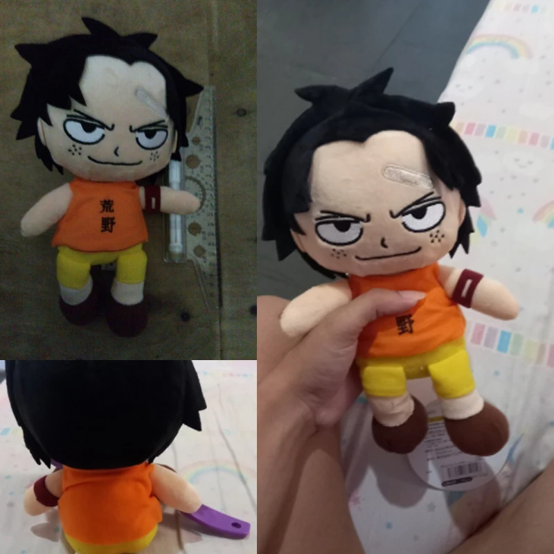 Anime One Piece Portgas D Ace Q Style Soft Stuffed Doll