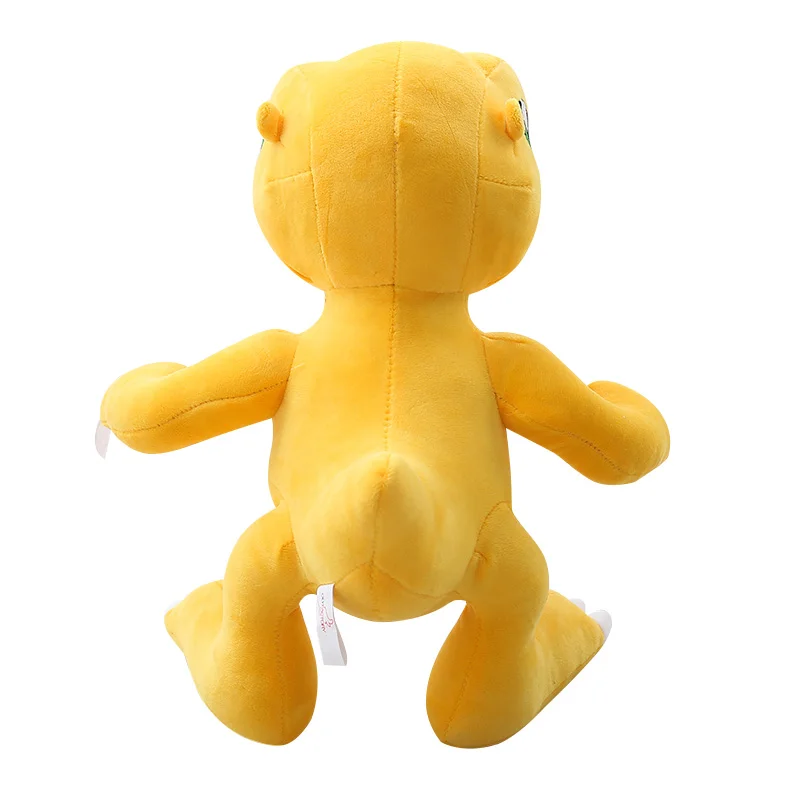Anime Digimon Adventure Agumon Yellow Dinosaur Stuffed Toys For Kids