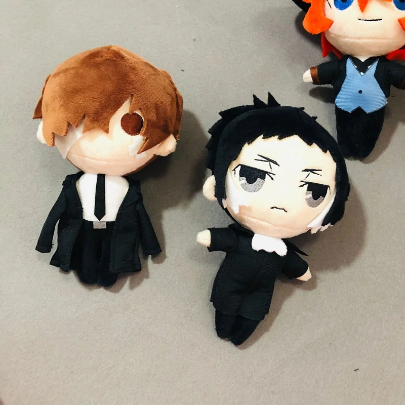 Anime Bungo Stray Dogs Tsumamarekko Dazai Atsushi Ranpo Akutagawa Chuya Toys