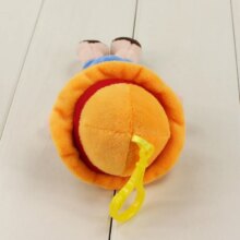 Anime One Piece Monkey D Luffy Stuffed Keychain Toy For Kids Anime One Piece Monkey D Luffy Stuffed Keychain Toy For Kids