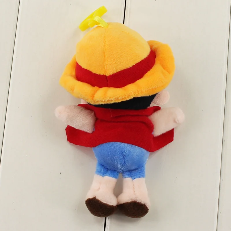 Anime One Piece Monkey D Luffy Stuffed Keychain Toy For Kids