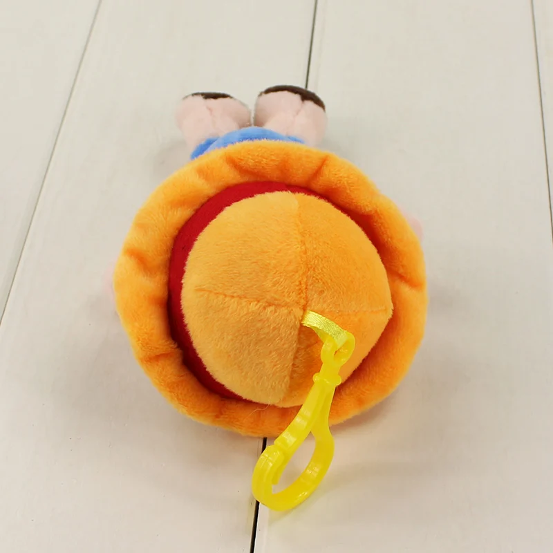 Anime One Piece Monkey D Luffy Stuffed Keychain Toy For Kids