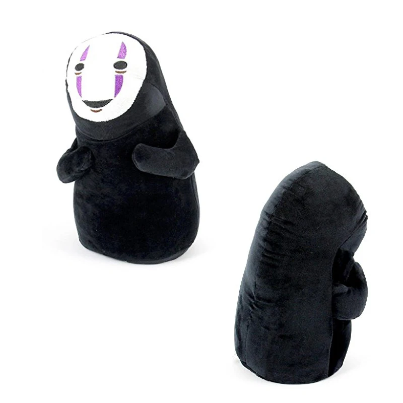 Anime Spirited Away Faceless Black Stuffed Doll