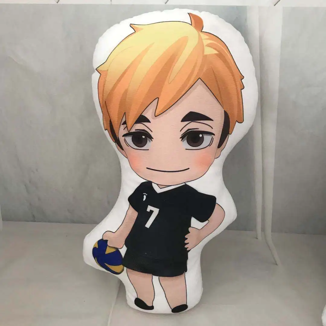 Anime Haikyuu Hinata Shoyo Tobio Oikawa Tooru Stuffed Keychain Toy