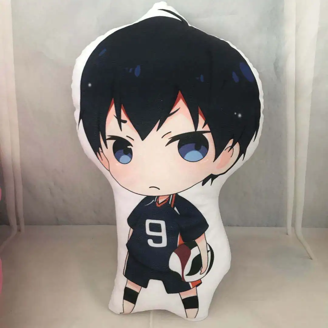 Anime Haikyuu Hinata Shoyo Tobio Oikawa Tooru Stuffed Keychain Toy
