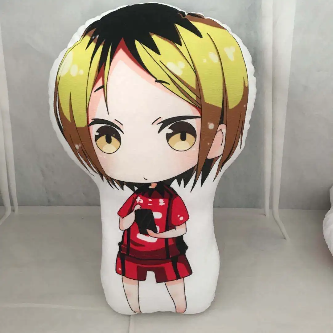 Anime Haikyuu Hinata Shoyo Tobio Oikawa Tooru Stuffed Keychain Toy