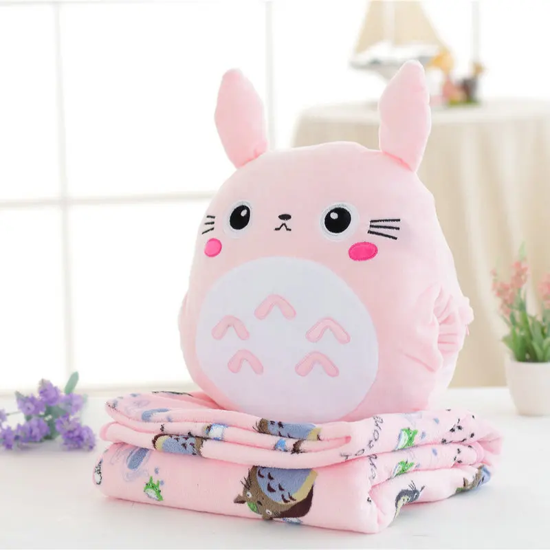 Anime Dragon Cat Style Soft Stuffed Blanket & Pillow Hand Warmer Toy Anime Dragon Cat Style Soft Stuffed Blanket & Pillow Hand Warmer Toy