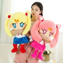 Anime Sailor Moon Plush Pink Yellow Girl Toy For Child Anime Sailor Moon Plush Pink Yellow Girl Toy For Child
