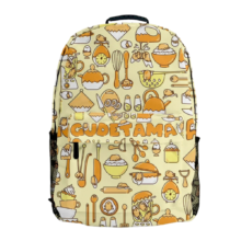 Anime Kawaii Gudetama Printed Backpack Anime Kawaii Gudetama Printed Backpack