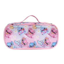 Cartoon Kawaii Stitch And Angel Printed Pencil Case Cartoon Kawaii Stitch And Angel Printed Pencil Case
