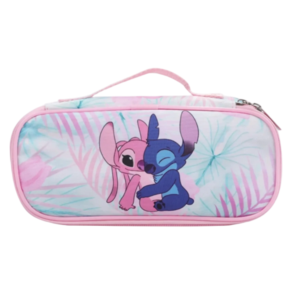 Kawaii Cartoon Stitch With Angel Student Pencil Case Kawaii Cartoon Stitch With Angel Student Pencil Case