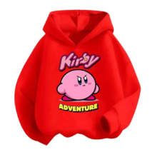 Kawaii Anime Kirby Printed Hoodie Kawaii Anime Kirby Printed Hoodie
