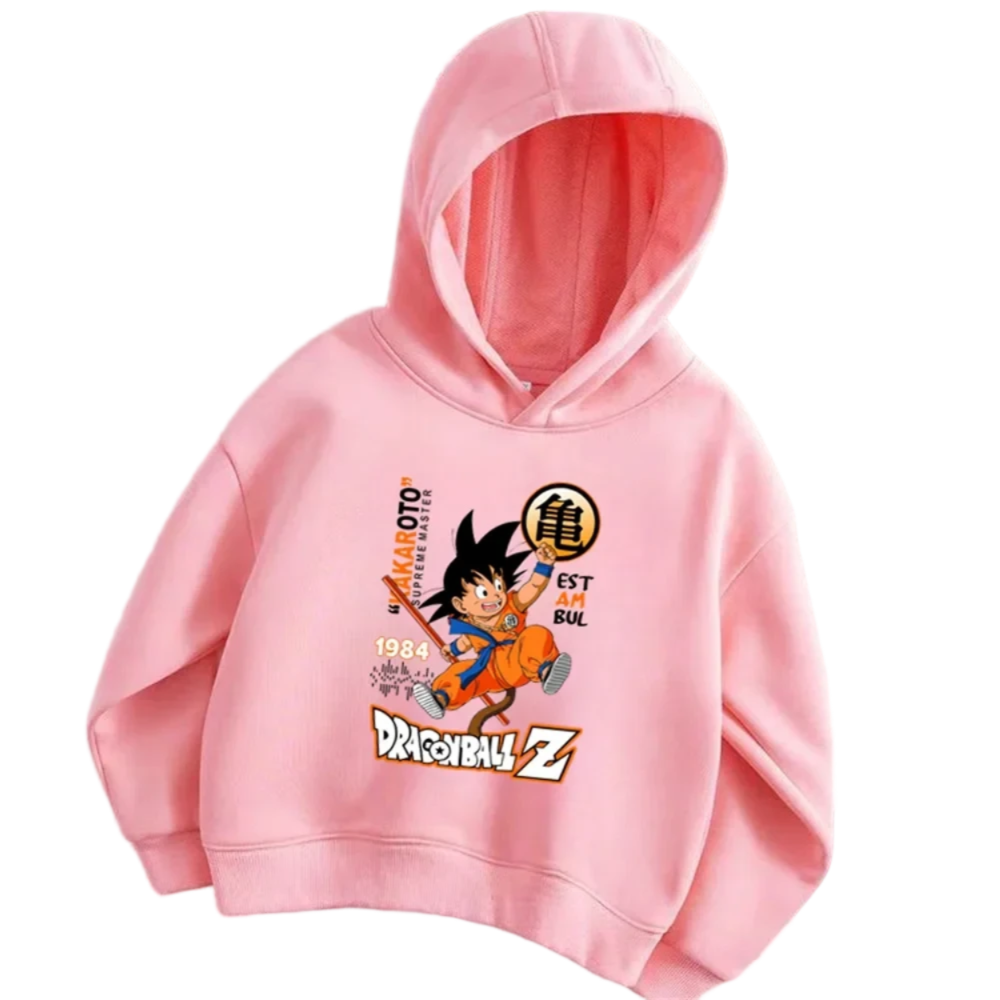 Kawaii Cartoon Dragon Ball Z Son Goku Children Hoodie